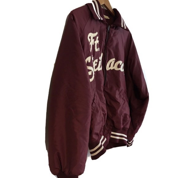 Vintage Ft Steilacoom Washington Trucker Jacket - Picture 2 of 8